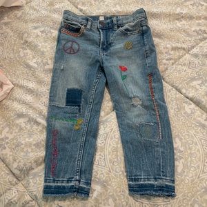 GAP Kids denim crop size 5